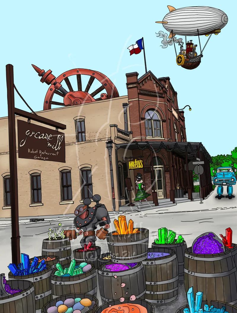 Grease Mill